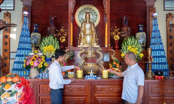 HĐDH Vũ - Võ phương Nam - TP Hồ Chí Minh tổ chức lễ giỗ Thủy tổ và khánh thành Nhà sinh hoạt 